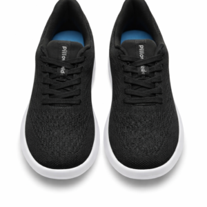 Men’s Lightweight Knit Sneakers – Breathable Casual Running Shoes (Black, White, Beige)