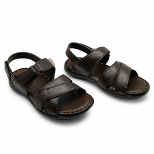 Brown Sandal for Men Multi Strap Comfortable Casual Summer Wear Pakistan