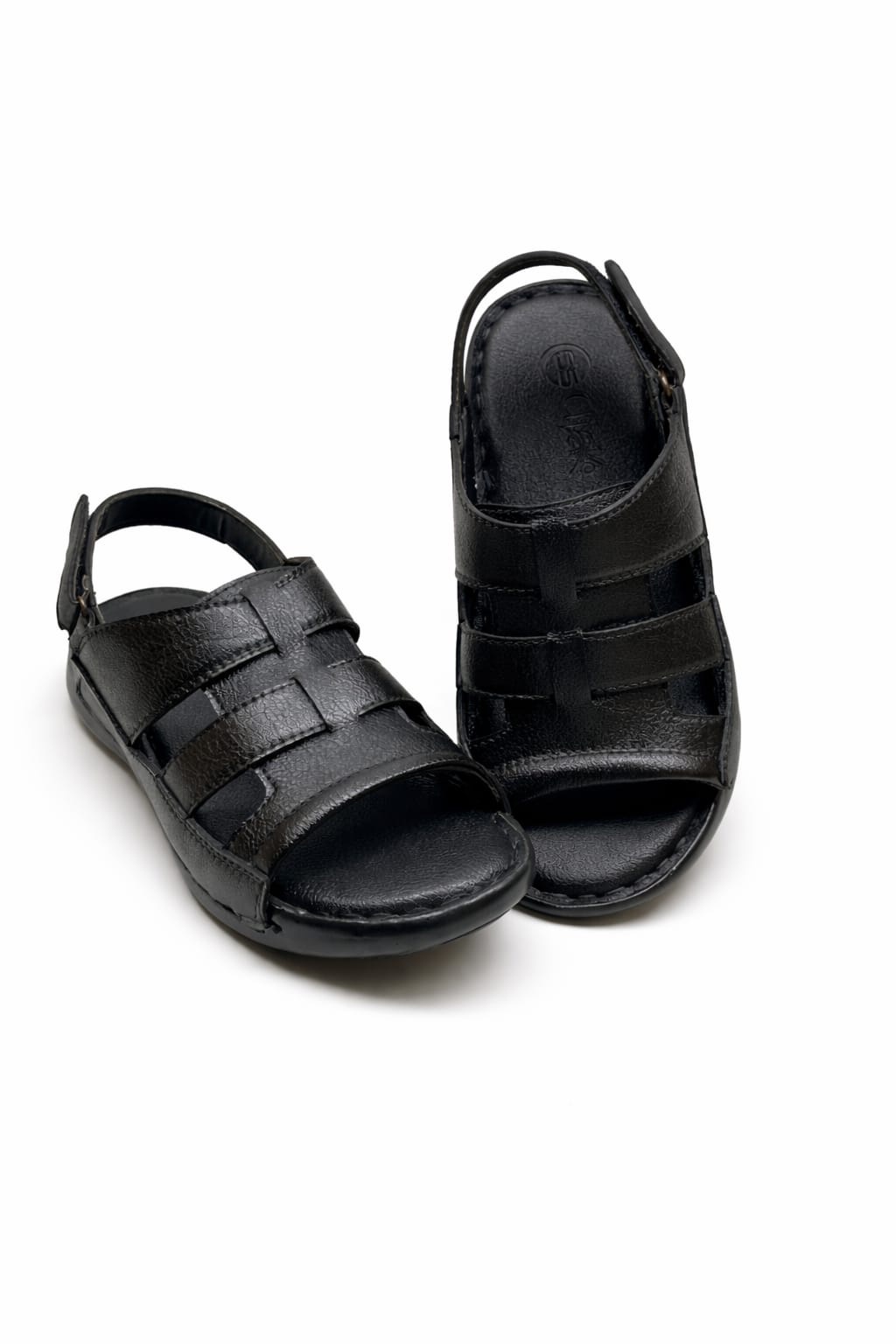 Black Closed Toe Strap Sandals for Men Comfortable Fisherman Style Sandals Pakistan